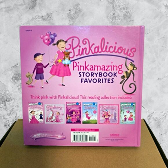 Pinkalicious 2 Books (7 Stories!) Pinkamazing Storybook & Pinkalicious 1st Eds - Picture 3 of 15